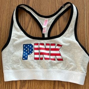 Pink by Victoria’s Secret patriotic sports bra